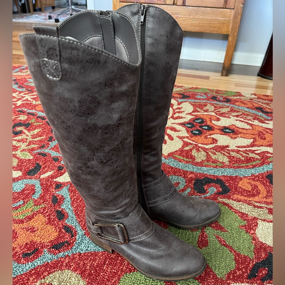 Madeline tall boots.